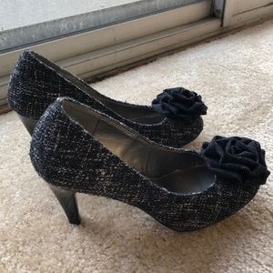 Kelly & Katie Floral Heels Fabric Floral 6